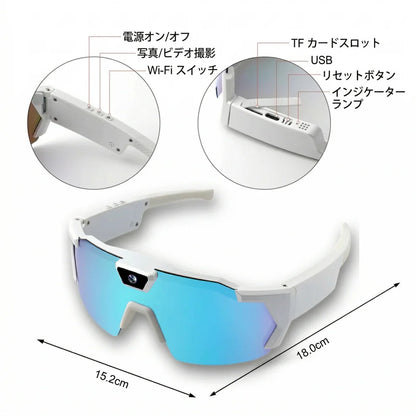 Vision Rec™ 録画機能付きサングラス
